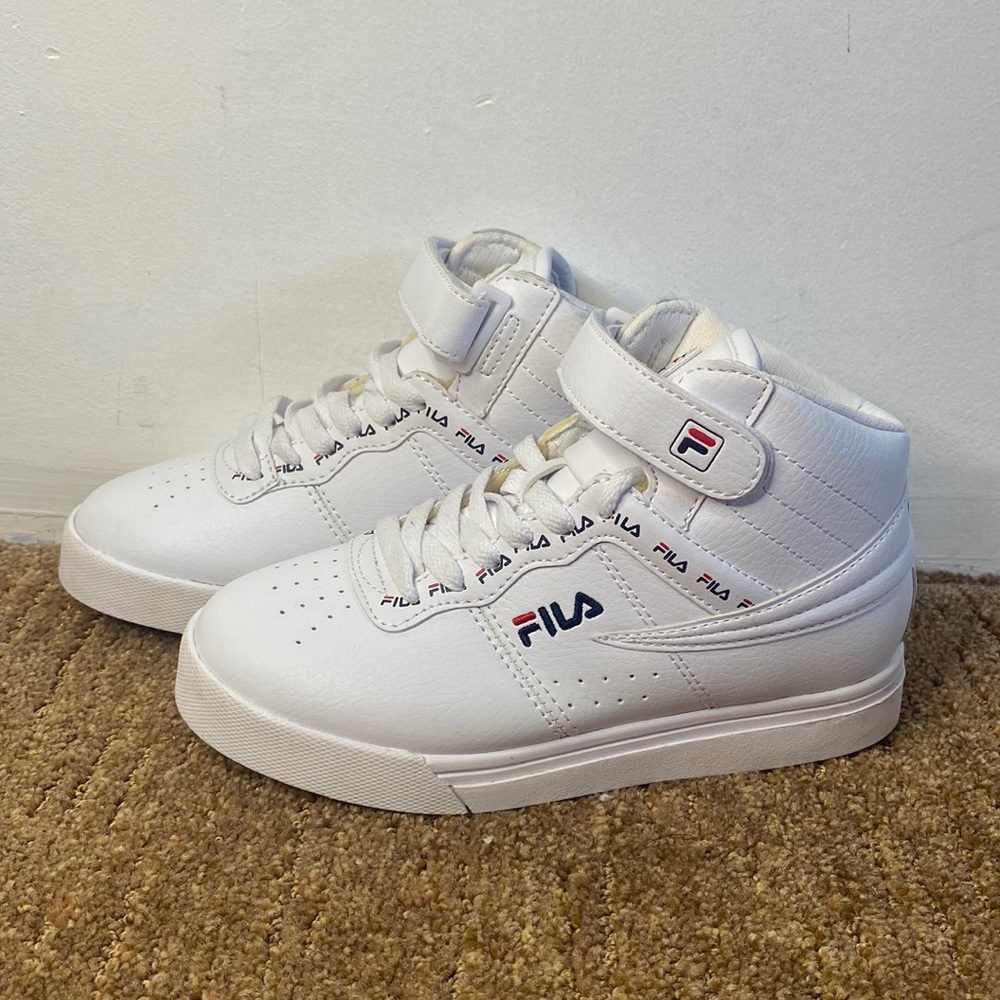 FILA Vulc 13 Kids' High-Top Sneaker.